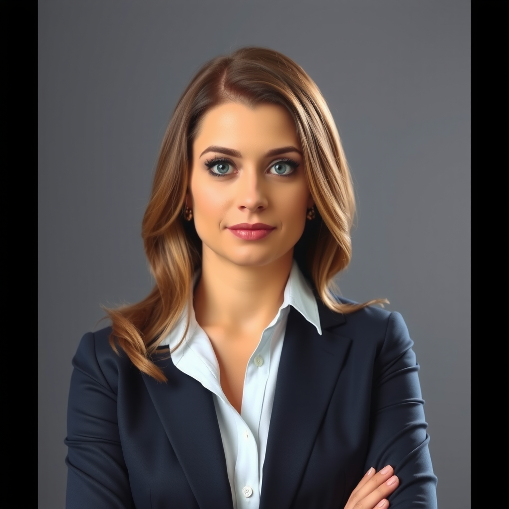 Ritratto professionale di Giulia Rossi, Specialista Gestione Valute con expertise in mercati forex e strategie di copertura del rischio valutario, indossa un abito professionale e ha un'espressione concentrata e competente